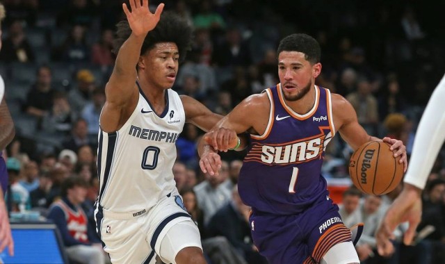 布克13+8狄龙21分杰克逊19分 灰熊不敌太阳