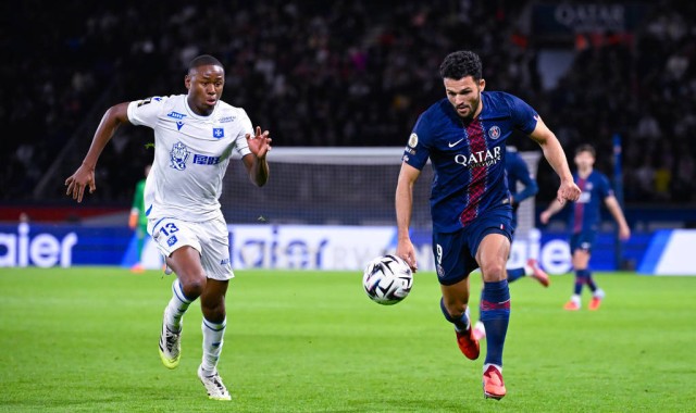 法甲-巴尔科拉失单刀 巴黎两中卫破门2-0欧塞尔重返榜首