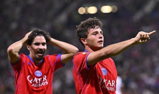 法甲：巴黎圣日耳曼客场6-3大胜图卢兹，内维斯帽子戏法闪耀