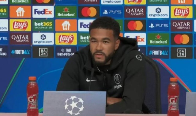 里斯-詹姆斯：我们想在最高水平竞争 祝杰克逊顺利但不包括明晚