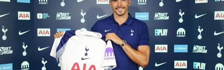 回归英超！拜仁中场帕利尼亚租借加盟热刺 含买断选项