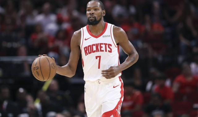 杜兰特2年9000万美元续约火箭 生涯总薪水历史第1