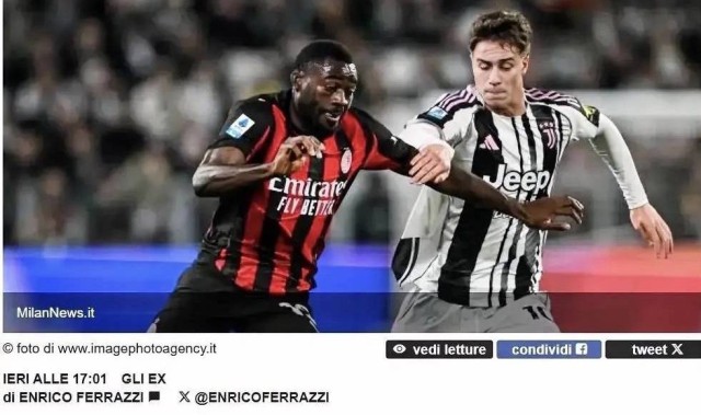 意甲媒体热议：莫德里奇加盟米兰之后，受益最多的球员为福法纳，他变得越来越好