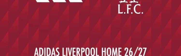 利物浦26-27赛季主场球衣谍照：采用深红色调+白色细节装饰
